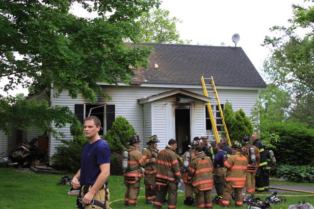 Mutual Aid Fire Call to Somers FD Mahopac Ave. (5/19/10) Photo by J.T.C.