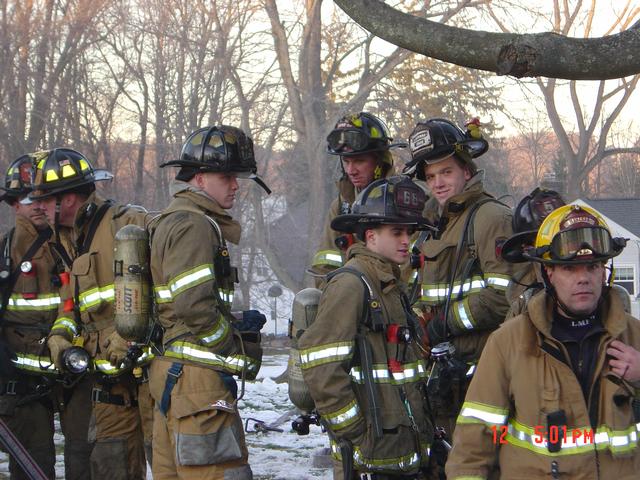 Yorktown F.A.S. Team standing-by for LMFD