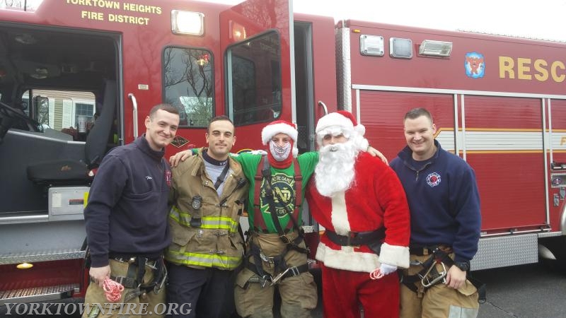 2014 Yorktown Height Engine Company Santa day