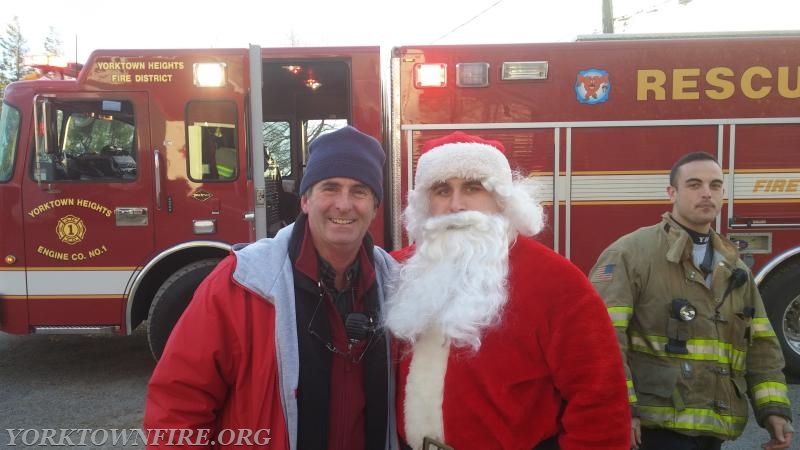 2014 Yorktown Height Engine Company Santa day