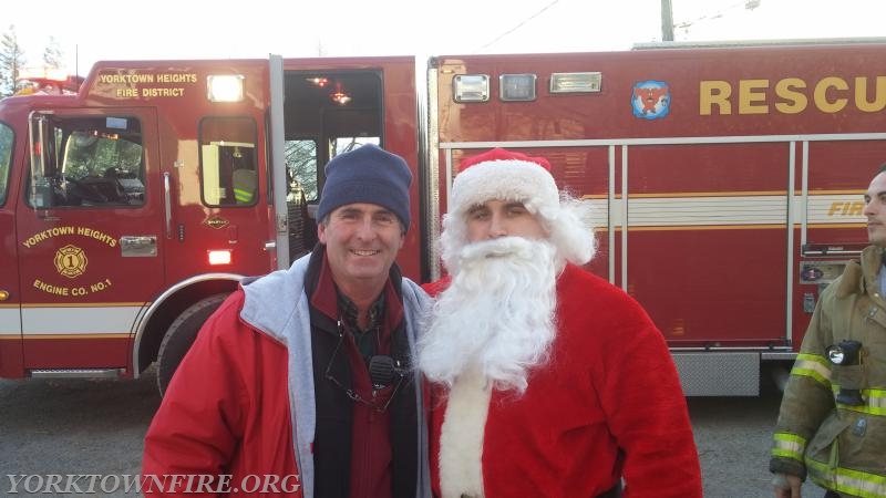 2014 Yorktown Height Engine Company Santa day