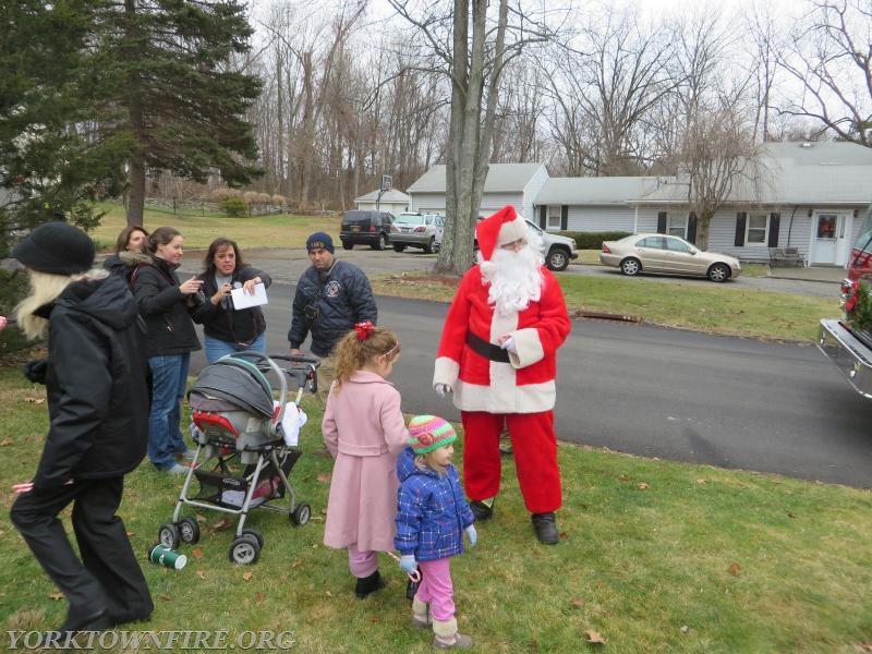 2014 Yorktown Height Engine Company Santa day