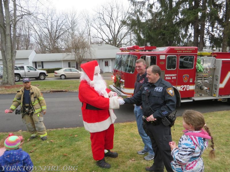 2014 Yorktown Height Engine Company Santa day