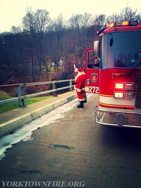 2014 Yorktown Height Engine Company Santa day